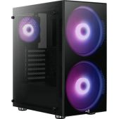 Корпус ATX без БП Aerocool Python-G-BK-v1 черный 5x120мм 2x140mm 2xUSB 2.0 1xUSB 3.0 audio bott PSU