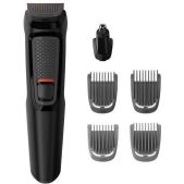 Триммер Philips MG3710/15 черный насадок в компл:6шт