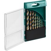 Набор сверл Kraftool 29656-H10 COBALT-8, 10 шт, 1-10мм, сталь М42, HSS-Co 8%, по металлу