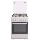 Плита газовая De Luxe г-001 кр ЧР 606040.24 белая