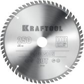 Диск пильный Kraftool 36952-250-30 Precision, 250 х 30мм, 60Т по дереву
