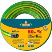Шланг поливочный 50м Raco 40306-3/4-50 Classic, 3/4, 20 атм, трёхслойный, армированный