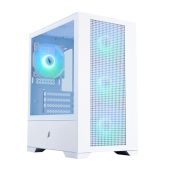 Корпус mATX Без БП 1STPlayer Go2-WH-4F7-W Go2 ARGB White 4x120мм ARGB fans