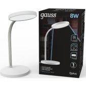 Светильник Gauss GT5031 настольный на подставке белый 8Вт