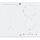 Варочная индукционная панель Electrolux LIV63431BW сенсорное управление, 3-х ступенчатая индикация остаточного тепла, акустический сигнал вкл/выкл, автоматика закипания, блокировка панели управления, Таймер отключения с функцией Эко, Будильник