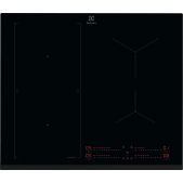 Варочная индукционная панель Electrolux CIS62450 на 4 конфорки, сенсорный слайдер DirectAccess, SenseCookBoil, Stop&Go, PowerBoost и Bridge, мощность: 7.8-11.7 кВт, независимая установка, размеры ШхГ : 59x52 см