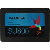 Накопитель SSD 256Gb A-Data ASU800SS-256GT-C Ultimate 2.5 7mm, SATA3, 3D TLC, R/W 560/520MB/s, IOPs 80 000/85 000, DRAM buffer 256Mb, TbW 200, DWPD 0.7