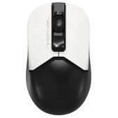 Мышь A4-Tech FB12 Panda Fstyler белый/черный оптическая 1200dpi беспров. BT/Radio USB 3but