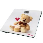 Весы напольные Sakura SA-5071BR 180кг элек медвежонок