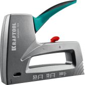 Степлер Kraftool 3193 GRAND-53, тип 53 A/10/JT21 23GA 6 - 16мм /13/300, алюминиевый рессорный