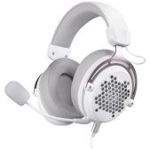 Гарнитура Defender 71911 Redragon Diomedes бело-розовый, объемный звук 7.1