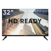 Телевизор 32 Soundmax SM-LED32M18 32/1366*768/DVB-T2/2*HDMI/2*USB/бесрамочный