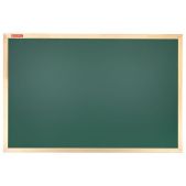 Доска для мела Brauberg 238800 Wood магнитная 60х90см, зеленая, деревянная рамка