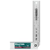 Угольник Kraftool 3444 QUATTRO, 250мм, 4 положения, складной столярный