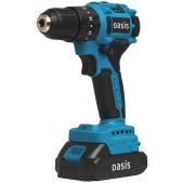 Дрель-шуруповерт аккумуляторная Oasis ASU-12A Ударный, Бесщёточный 12В, Li-ion, 2 Ач, Максимальный крутящий момент, 50 Нм, 0-350;0-1300;Число ступеней регулировки момента 20+1; Максимальный диаметр сверления в древесине 30мм; Максимальный диаметр