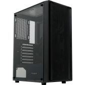 Корпус mATX без БП Hspd M530-TGbK Case M530, Mesh Mid Tower, Black, TG, 0.4 SPCC, no fans ATX, mATX, mITX 155/290/200мм 2x2.5, 2x3.5, 7xPCI 1xUSB-A 3.0, 2xUSB-A 1.0 335x193x445mm
