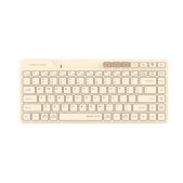 Клавиатура беспроводная A4-Tech FBK26C AS Fstyler бежевый USB BT/Radio slim мультимедийная