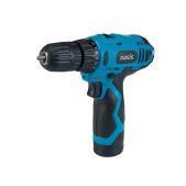 Дрель-шуруповерт аккумуляторная Oasis ASB-12S NEW 12В Li-ion, 2 Ач, Максимальный крутящий момент, 30 Нм, 0-350;0-1350;Число ступеней регулировки момента 17+1; Максимальный диаметр сверления в древесине 21мм; Максимальный диаметр сверления в стали