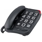 Телефон Texet TX 201 черный большие кнопки