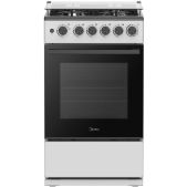 Плита газовая Midea MFO-M4G20T0E SL ст.кр, чуг.реш