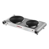Плитка электрическая Aresa AR-4702 2-х конф;2230-2650 Вт;чугунная рабочая поверхность