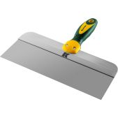 Kraftool 10036-300 300мм, широкое полотно, алюминийиниевая направляющая, двухкомпонентная ручка, нержавеющий, фасадный шпатель