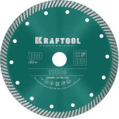 Kraftool 36682-180 Turbo, 180мм, 22.2мм, 10 х 2.6мм, сегментированный алмазный диск