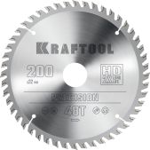 Kraftool 36952-200-32 Precision, 200 х 32мм, 48Т, пильный диск по дереву