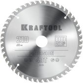 Kraftool 36952-210-30 Precision, 210 х 30мм, 48Т, пильный диск по дереву