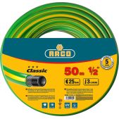 Raco Classic, 1/2, 50 м, 25 атм, трёхслойный, армированный, поливочный шланг 40306-1/2-50