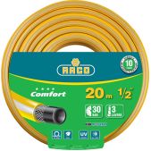 Raco Comfort, 1/2, 20 м, 30 атм, трёхслойный, армированный, поливочный шланг 40303-1/2-20
