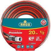 Raco Premium, 1/2, 20 м, 40 атм, пятислойный, усиленный двумя слоями армирования, поливочный шланг 40300-1/2-20