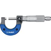 Микрометр Зубр 34480-25_z02 0 - 25мм, гладкий механический, Профессионал
