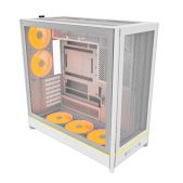 Корпус ATX Без БП Montech HS01 Pro White 5x120мм ARGB fans & hub