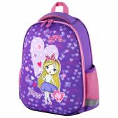 Ранец Пифагор 270690 EVA BASIC, 1 отделение, Fancy girl, 39х30х16 см