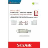Флеш накопитель 128Gb SanDisk SDDDC4-128G-G46 Ultra Dual Drive Luxe, USB 3.1 - USB Type-C
