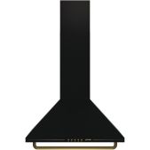 Вытяжка Gorenje WHC63CLB Настенная, ширина 60см, 650 м3/ч, Отвод воздуха и рециркуляция, цвет: антрацит