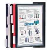 Демосистема Brauberg 236721 Solid настенная с 10 цветными панелями А4, черная