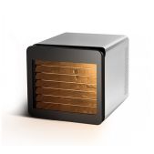 Сушилка для фруктов и овощей BQ FD1006 черный-стальной