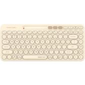 Клавиатура беспроводная A4-Tech FBK36C AS Fstyler бежевый USB BT/Radio slim мультимедийная