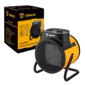 Тепловая пушка Deko 082-1011 DKIH3300W электрическая 3300Вт оранжевый/черный