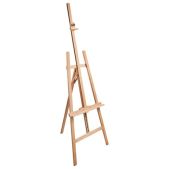 Мольберт напольный Brauberg 190652 Art Classic, бук, угол 60°, 63х174 231 х68см, высота холста 126см