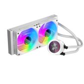 Система водяного охлаждения 1STPlayer TS4-240-WH TS4 240 White 2x120мм, ARGB, IPS display