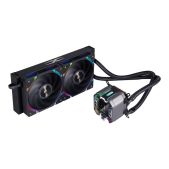 Система водяного охлаждения 1STPlayer X-240-BK X-240 Black 2x120мм, ARGB, IPS display