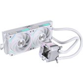 Система водяного охлаждения 1STPlayer X-240-WH X-240 White 2x120мм, ARGB, IPS display