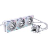 Система водяного охлаждения 1STPlayer X-360-WH X-360 White 3x120мм, ARGB, IPS display