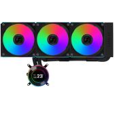 Система водяного охлаждения Lian Li G89.GHS2LCD36RB.R0 HydroShift II LCD-C 360R Black 3x120мм ARGB PWM Fans