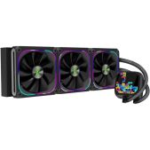 Система водяного охлаждения Xastra LZ360-BKAFAX-GL LZ360 ARGB BK Intel LGA1851/1700/1200/115X/AM5/AM4 3x120мм ARGB Dot-matrix вентилятор and PUMP, 14 port ARGB Controller, black RET