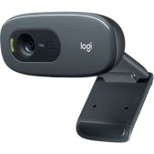 Веб камера Logitech 960-000999 HD Webcam C270 черный 0.9Mpix 1280x720 USB 2.0 с микрофоном