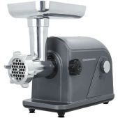 Мясорубка Eurostek EMG-0904 3200 Вт, реверс, 2 решетки 4.7мм, насадки сосиски и кеббе, металлическое соединение шнека, метал.редуктор и шестеренки, длина шнура 1.2 м